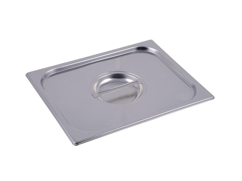 INOX Deckel für Garbehälter CNS 1/2 GN Deckel für Garbehälter