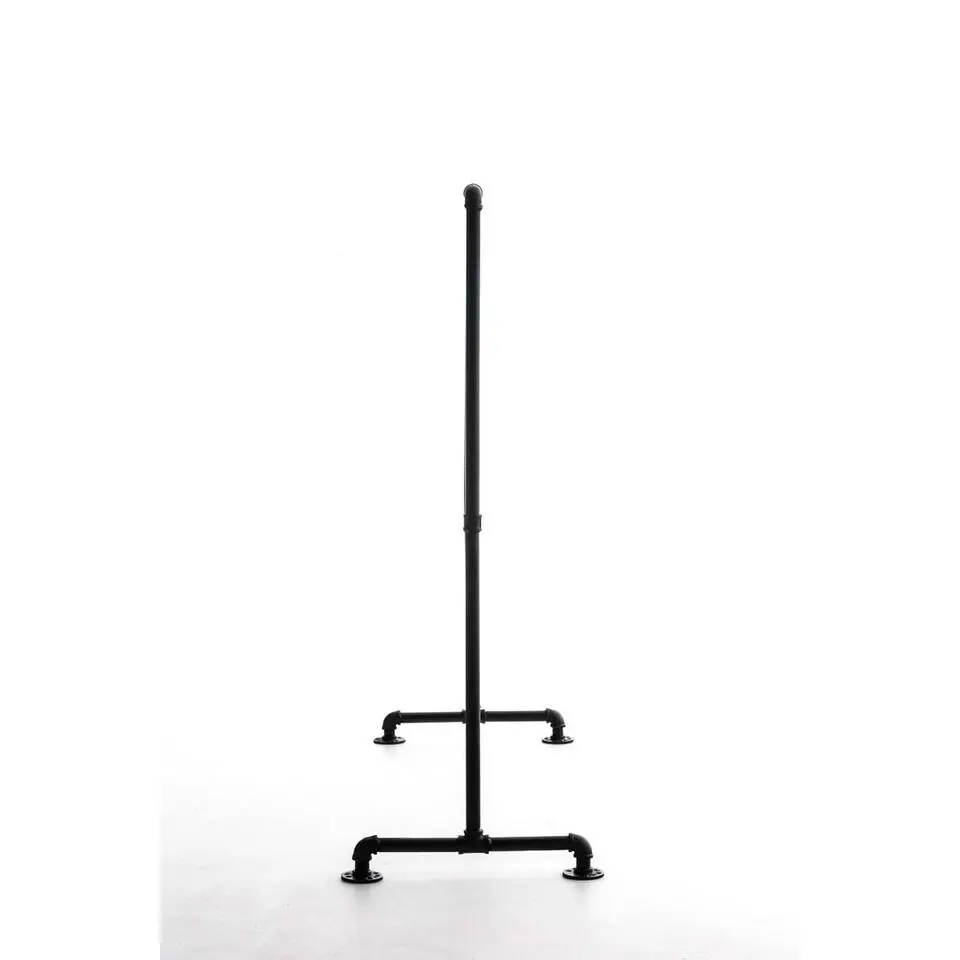 CLP Kledingrek Jersey 150x150x55 cm - zwart