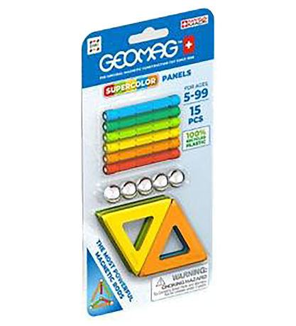 Geomag Magnets?t - Supercolor Panels Recycled - 15 Dele