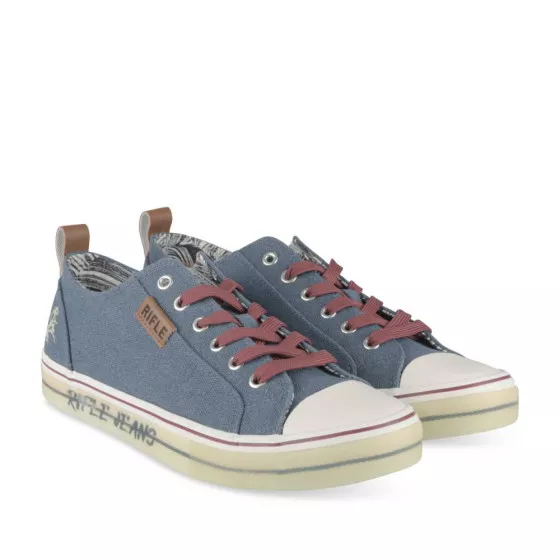 Baskets BLEU RIFLE