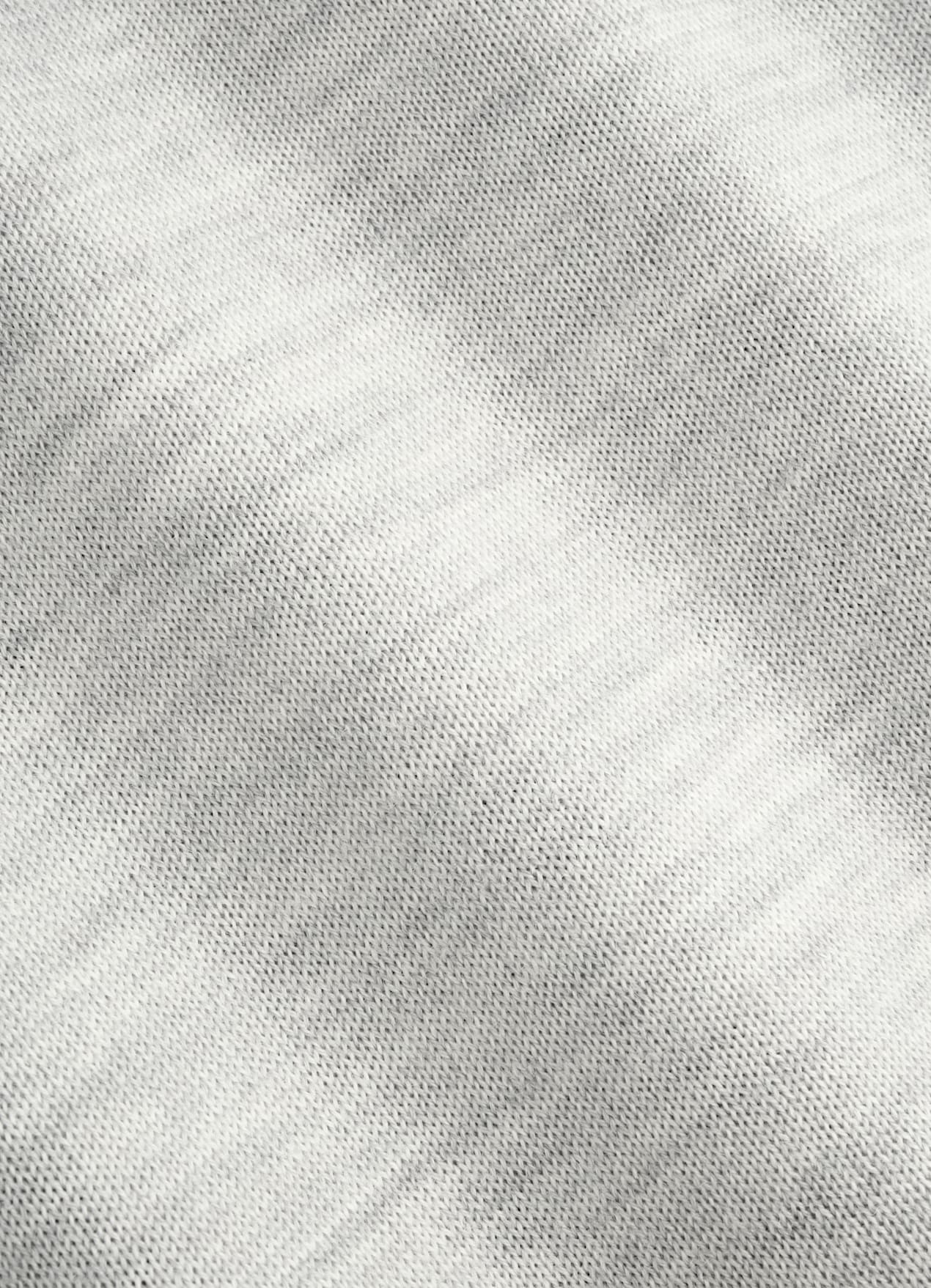 Pull col rond Merino gris clair