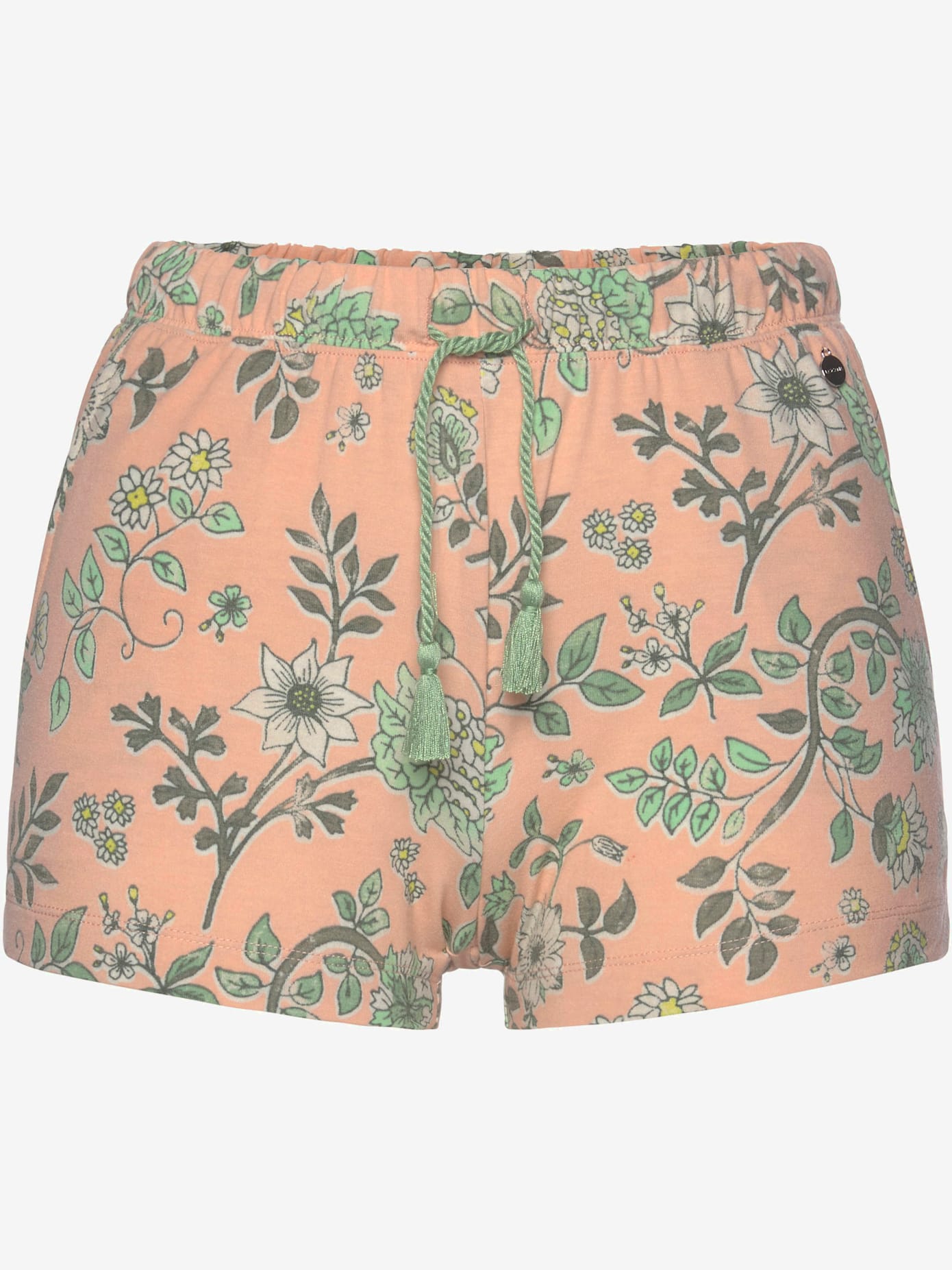 Short de nuit short de pyjama fantaisie avec imprimé floral