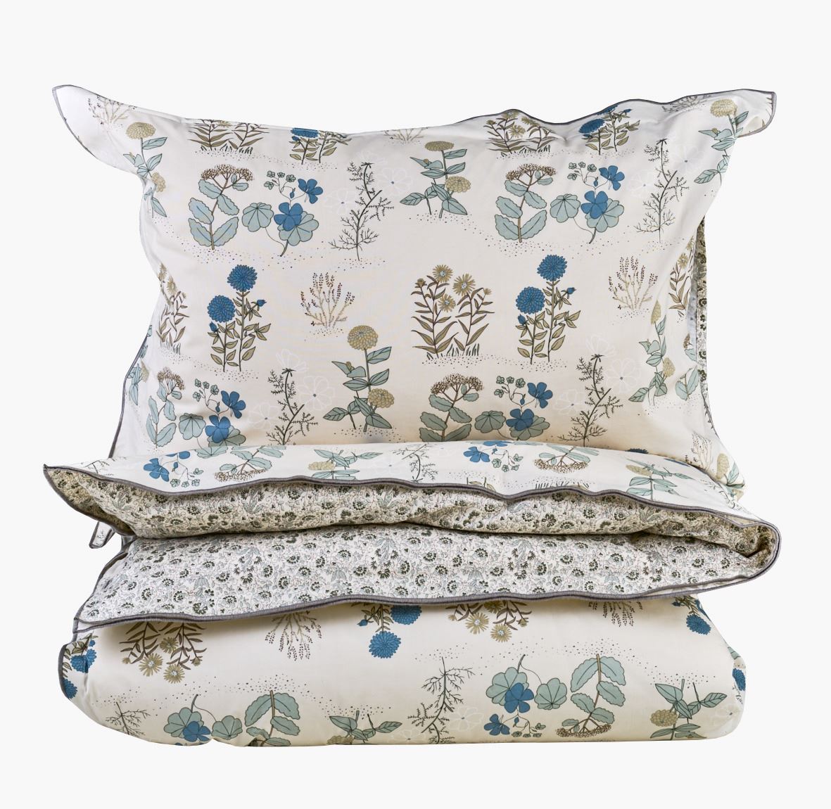 Percale sengesett multi - 140x200 cm