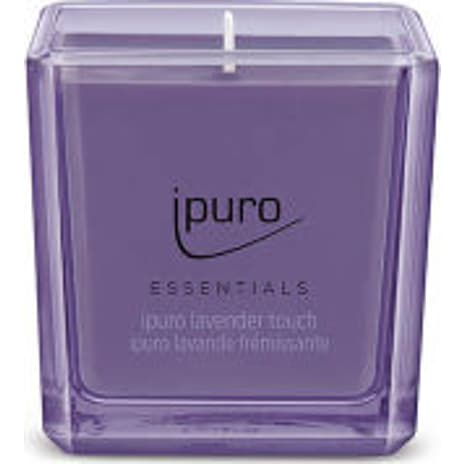 Ipuro duftlys i glas Ø6,5 x H6,5 - lavendelduft