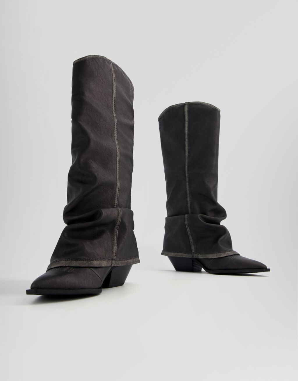 Botas de cowboy dobráveis