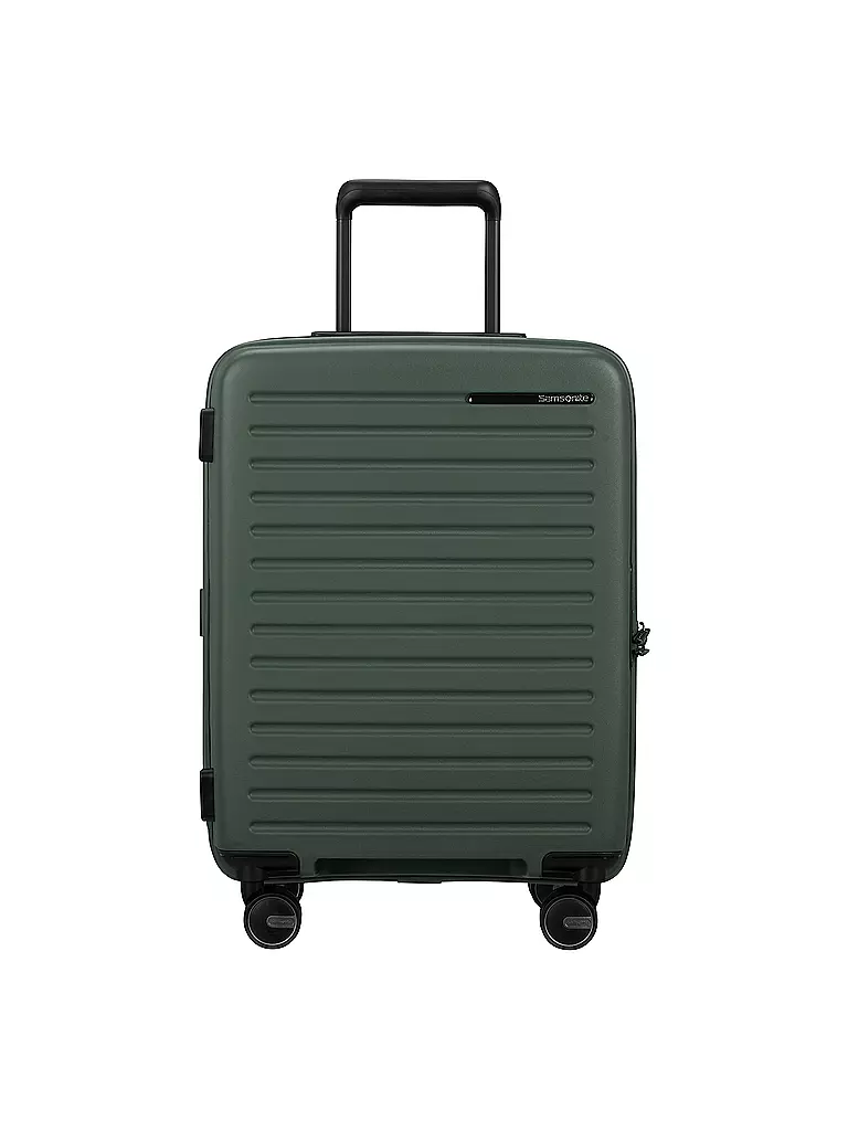 SAMSONITE Trolley RESTACKED SPINNER 55cm erweiterbar sage dunkelgrün
