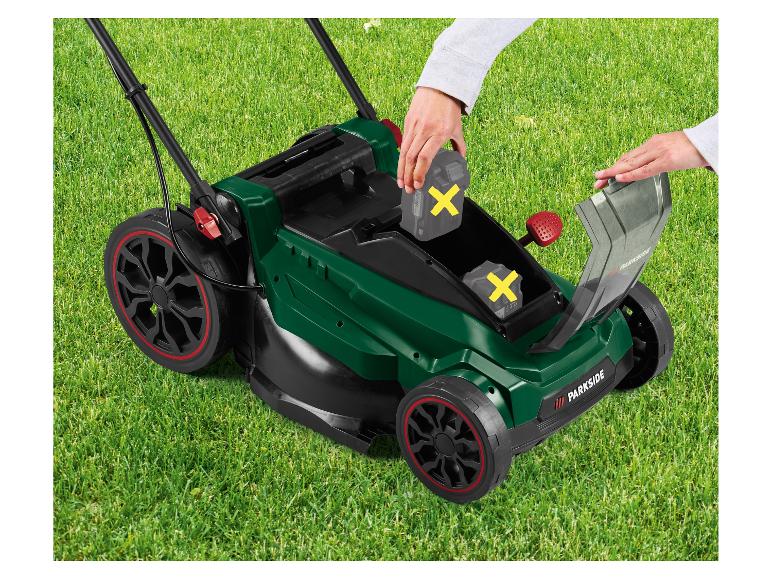 Accu-grasmaaier 40 V zonder accu's en lader