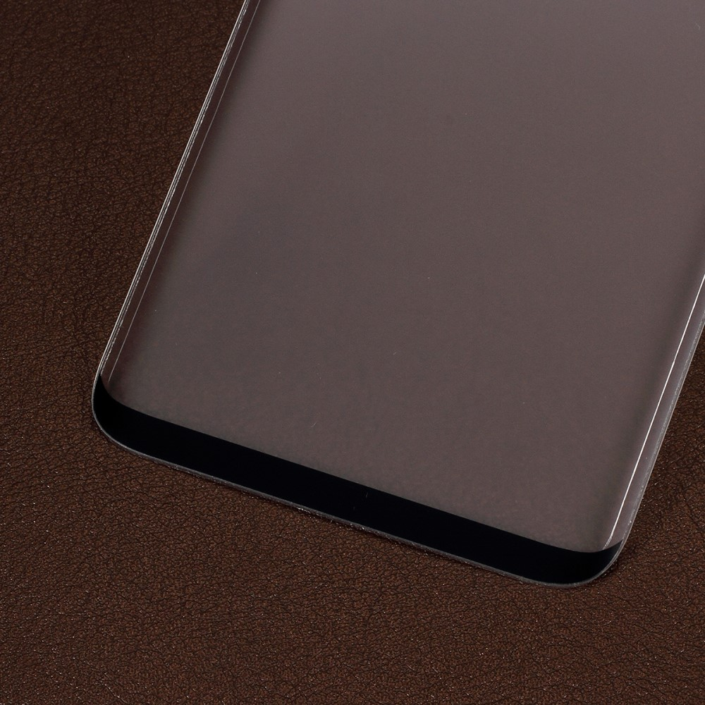 Samsung Galaxy S9 Curved Panzer Glas mit Rahmen Case Friendly - Schwarz