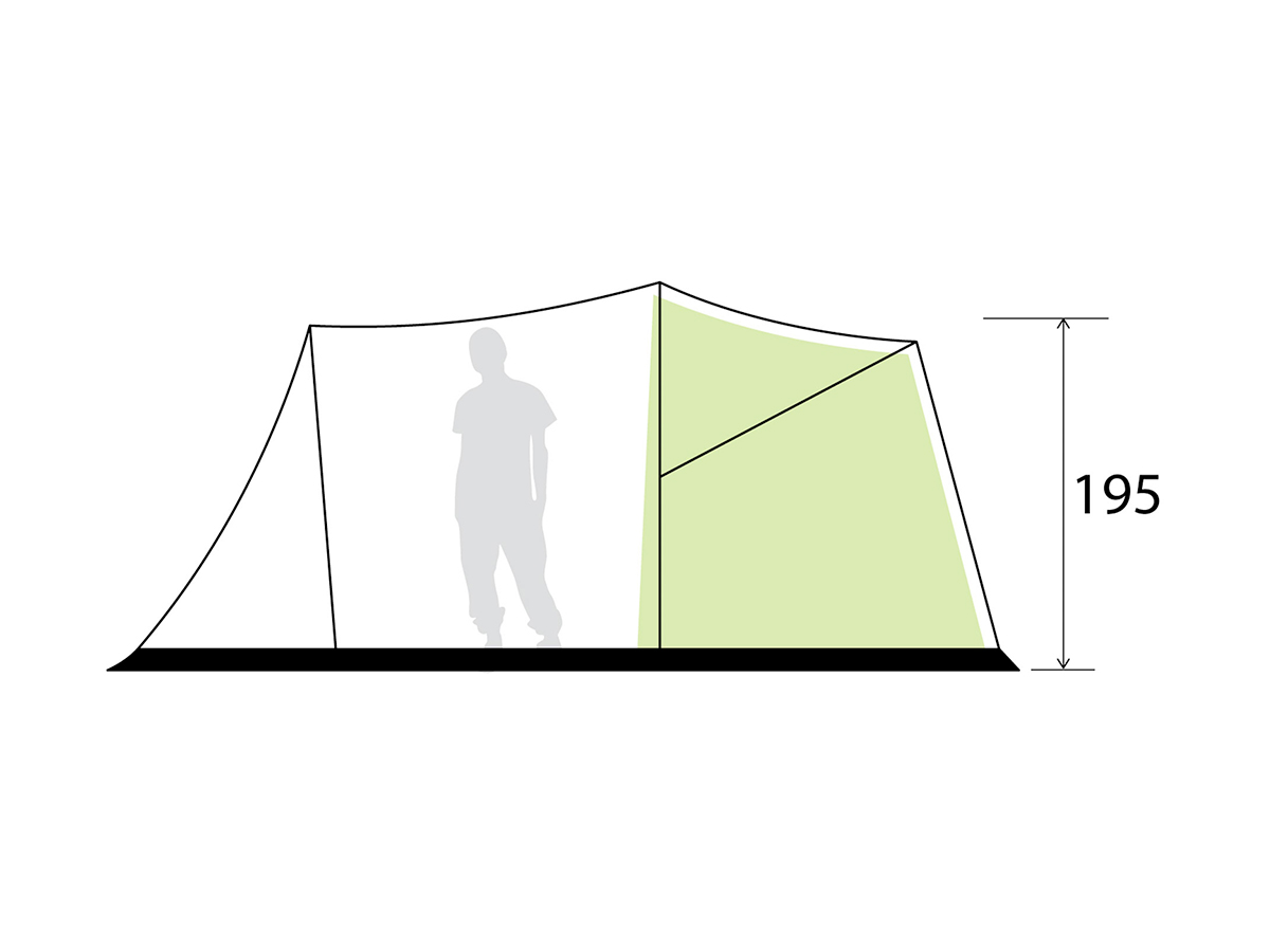 Brunner Kalynda 5 tunneltent