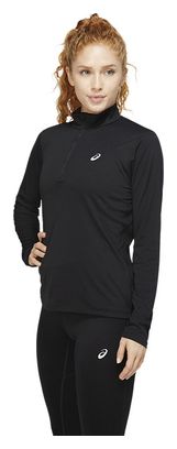 Haut 1/2 Zip Asics Core Run Noir Femme