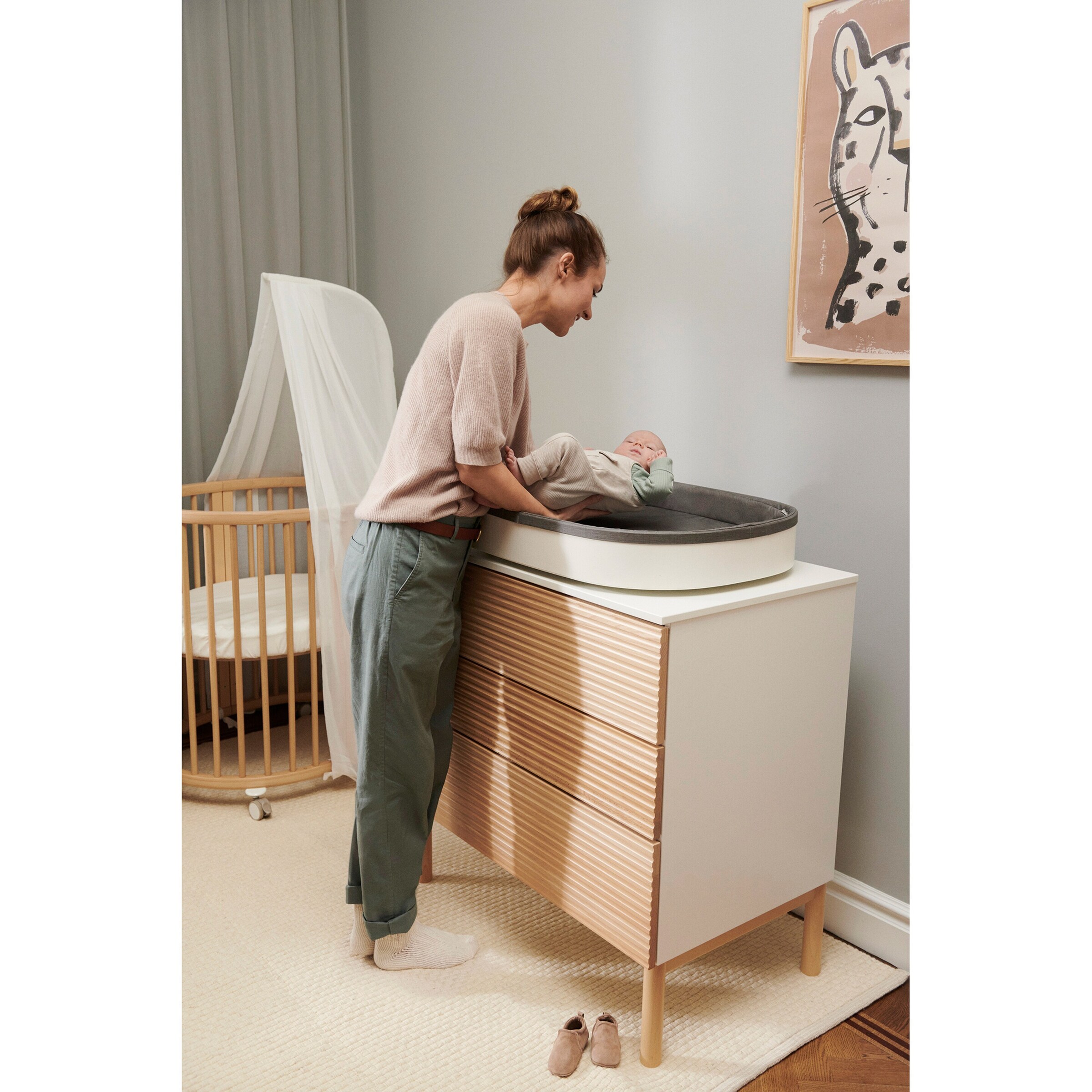 Stokke® - SLEEPI™ Wickelaufsatz Changer für Kommode Sleepi