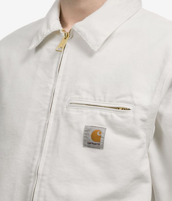 Carhartt WIP Detroit Organic Dearborn Jacke (wax wax rinsed) online kaufen | skatedeluxe