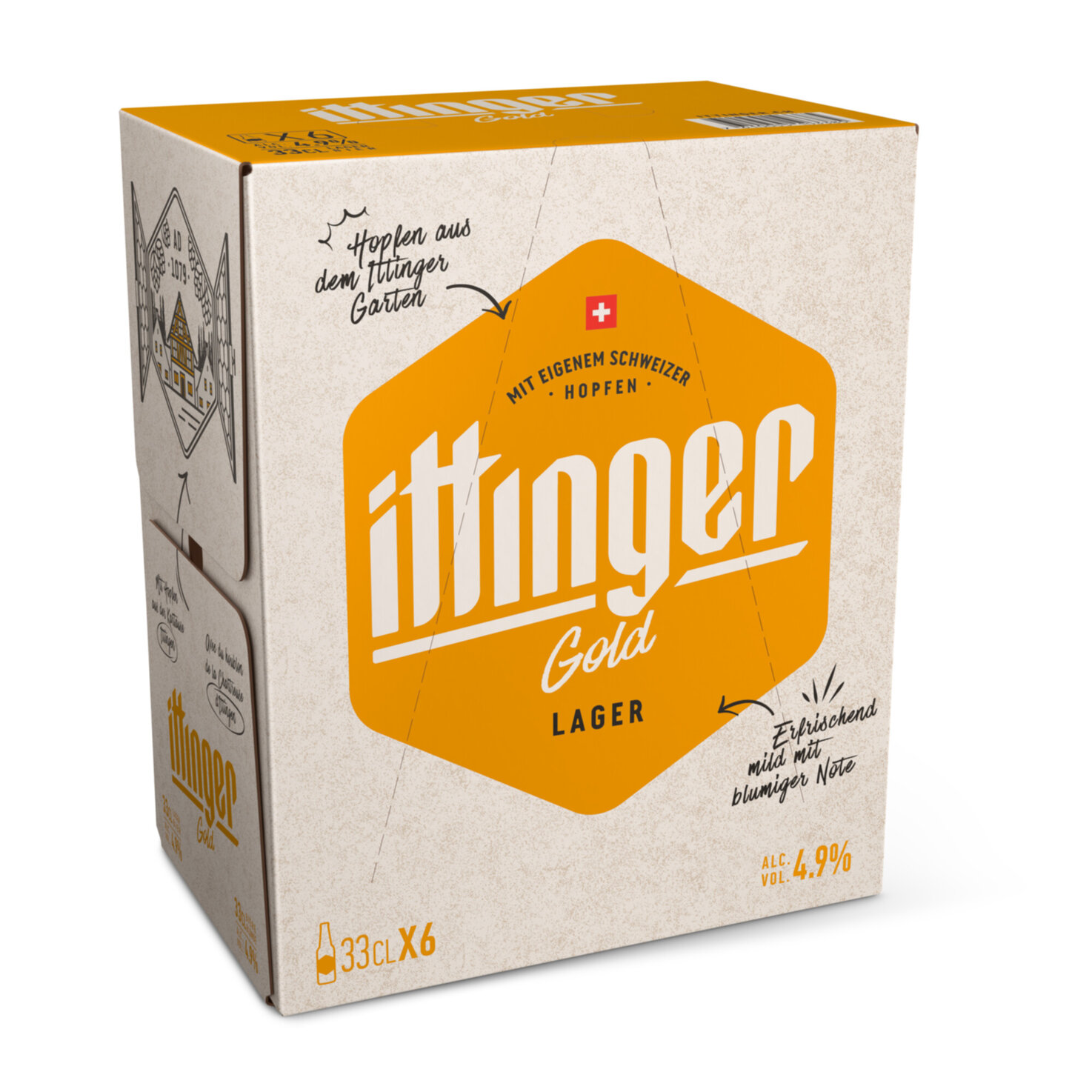 Ittinger Gold Lager 6x33cl -198cl