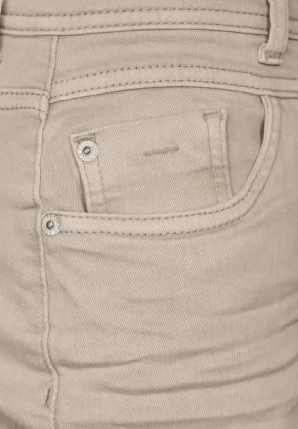 Casual Fit Cargojeans - light sand washed