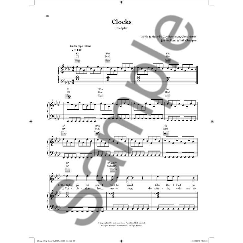 MusicSales - The Library Of Pop Songs