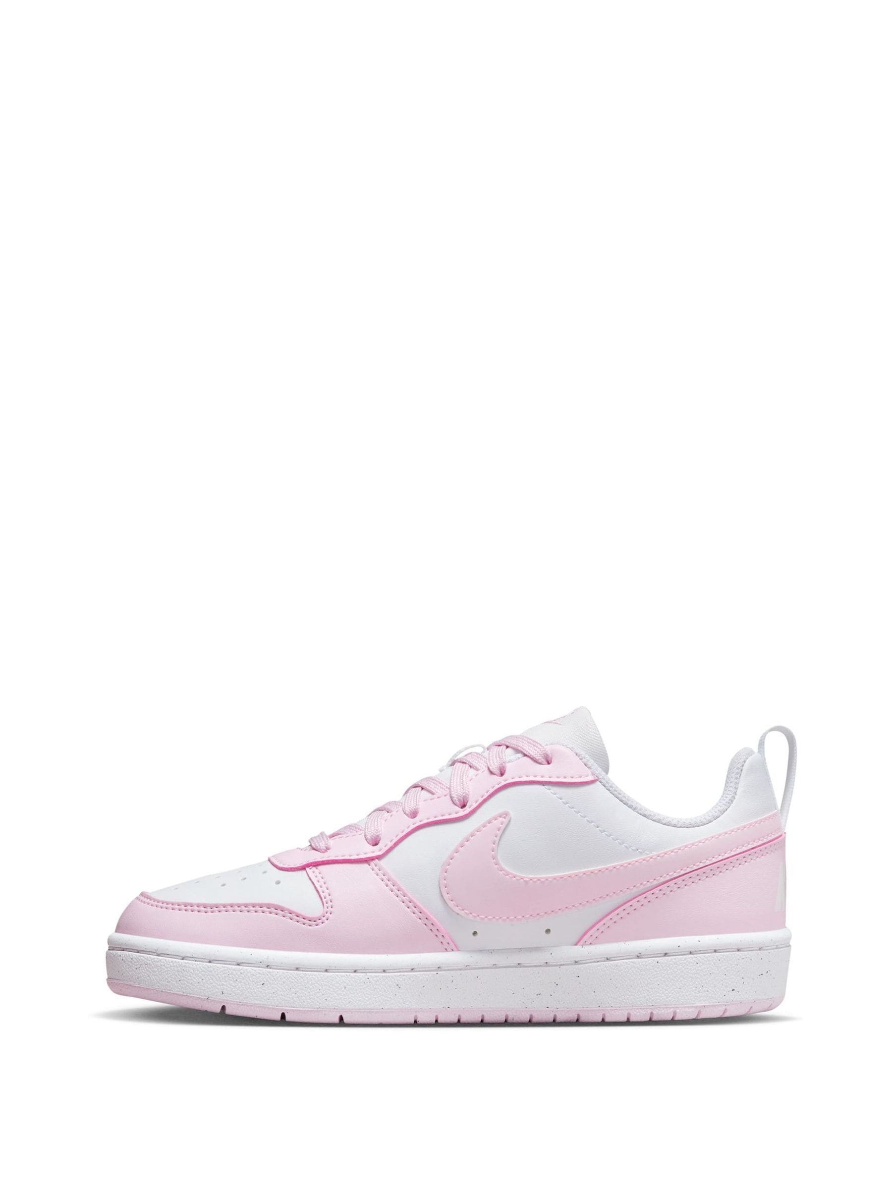Wit/roze - Nike Youth Court Borough Low Recraft sneakers