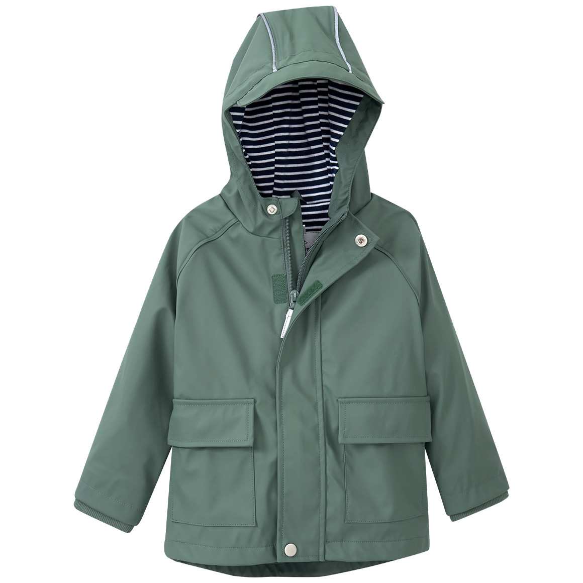 Topolino Kinder Regenjacke mit Beschichtung dunkelgrün