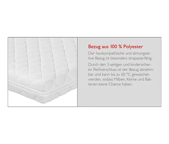 irisette® Kindermatratze, ca. 70 x 140 cm