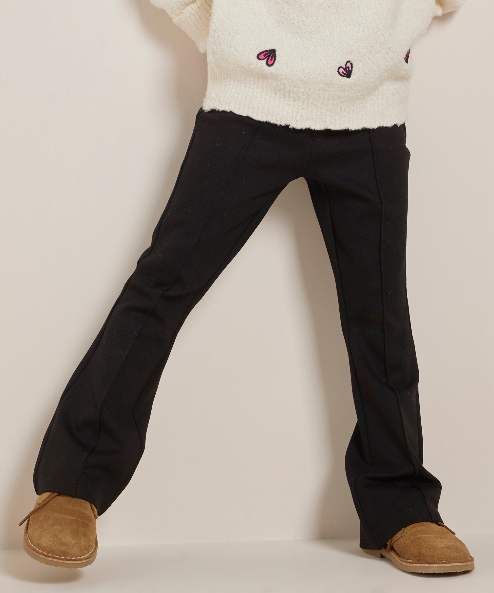 flared fit broek punto uni