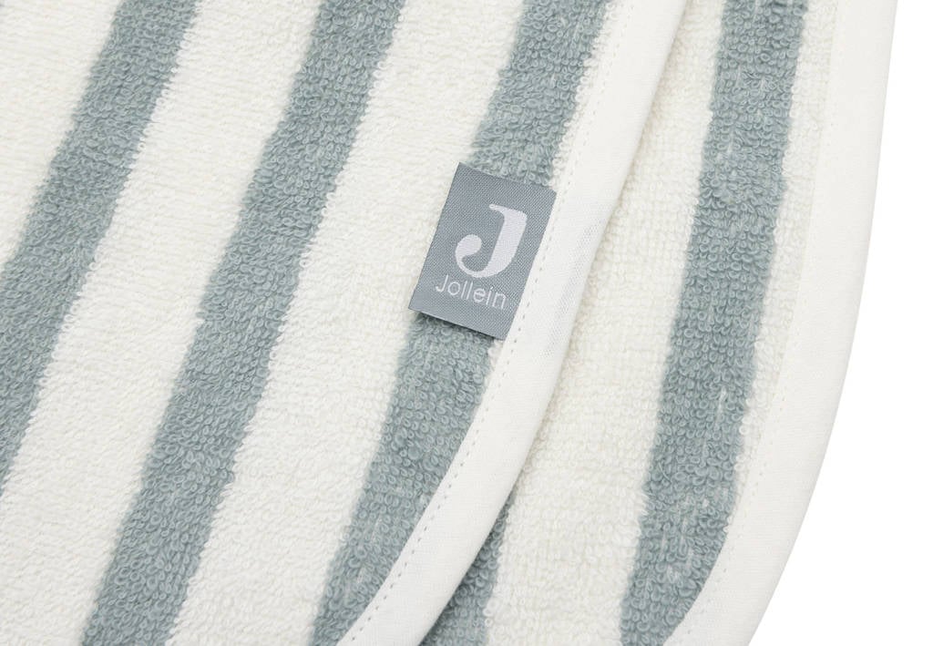 badponcho Stripe Terry - Sea Green