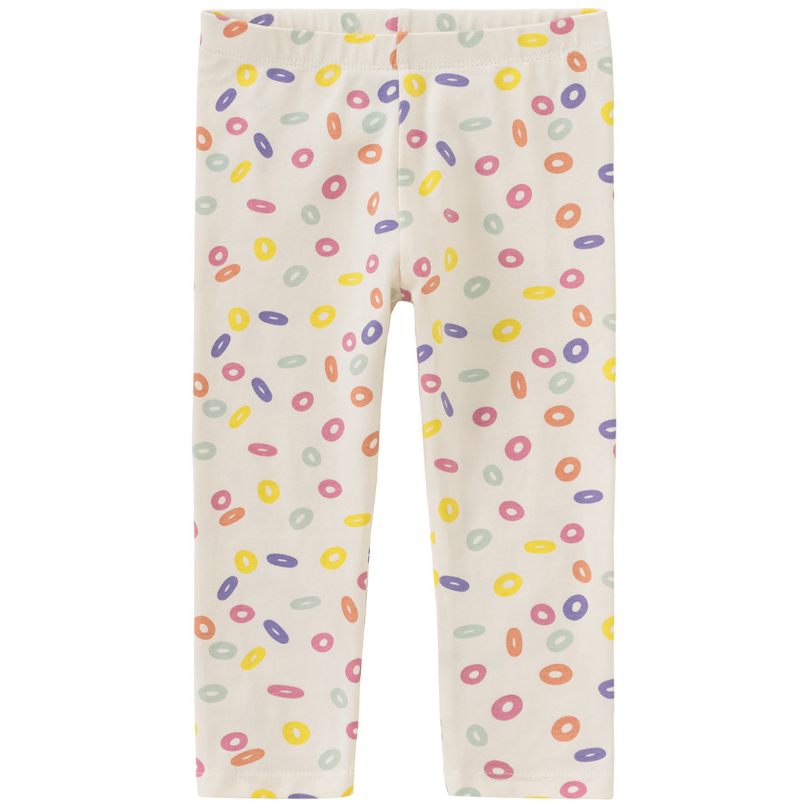 Topomini Baby Sweatshirt und Leggings im Set hellbraun / creme
