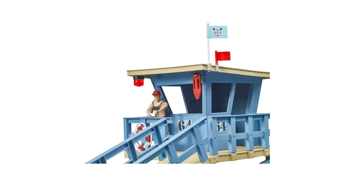 bruderbworld Reddingsbrigade Station Speelfiguur  (62780)