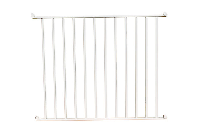 Module à barreaux pour barrière de piscine en aluminium blanc 1m