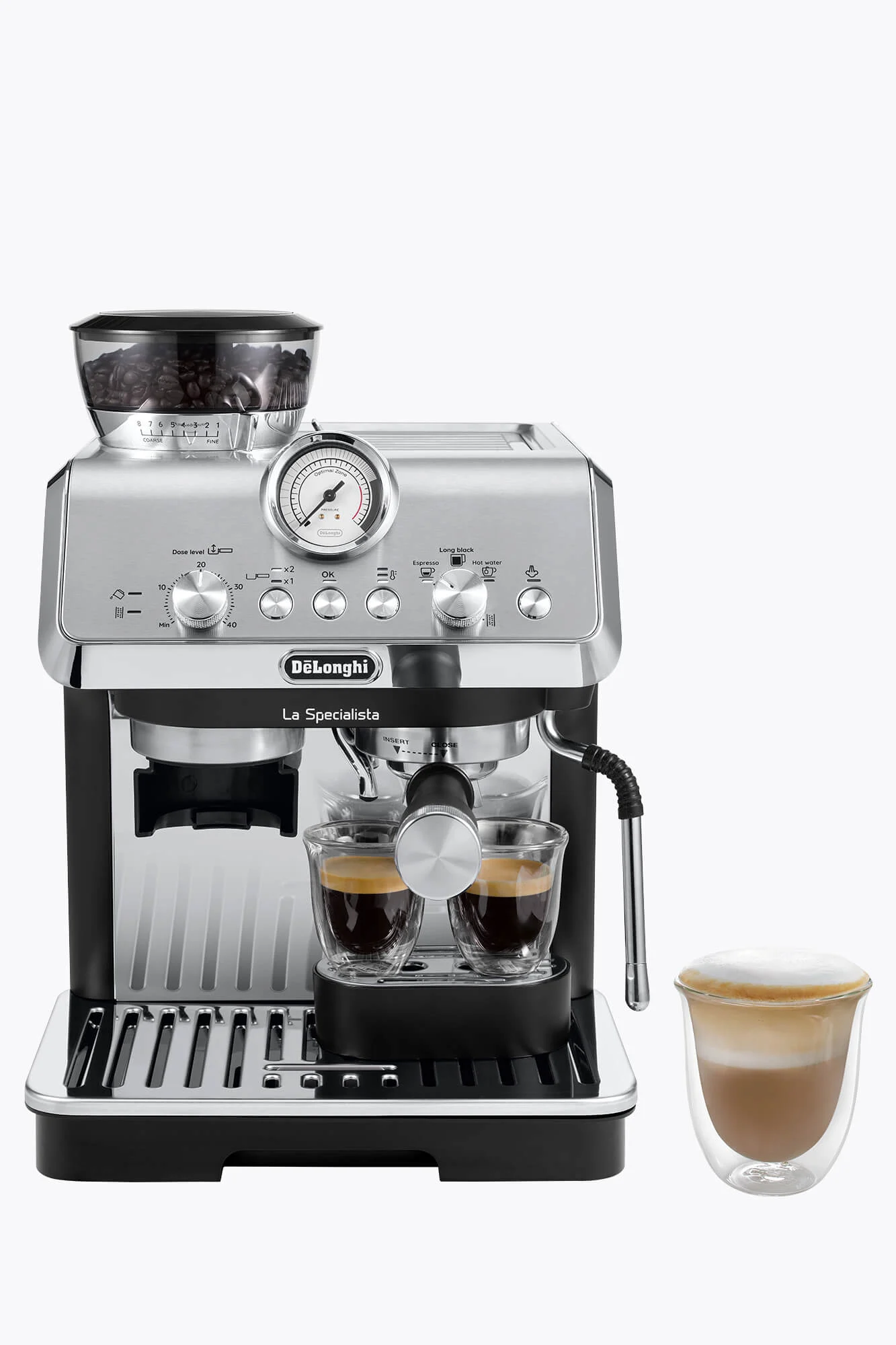 DeLonghi La Specialista Arte EC 9155 MB, Edelstahl/Schwarz