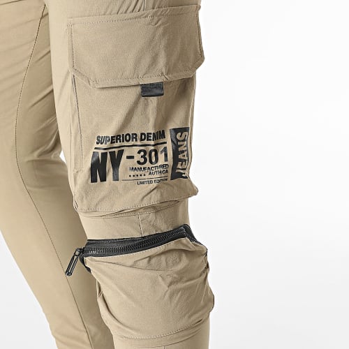 Pantalon Cargo Vert Kaki