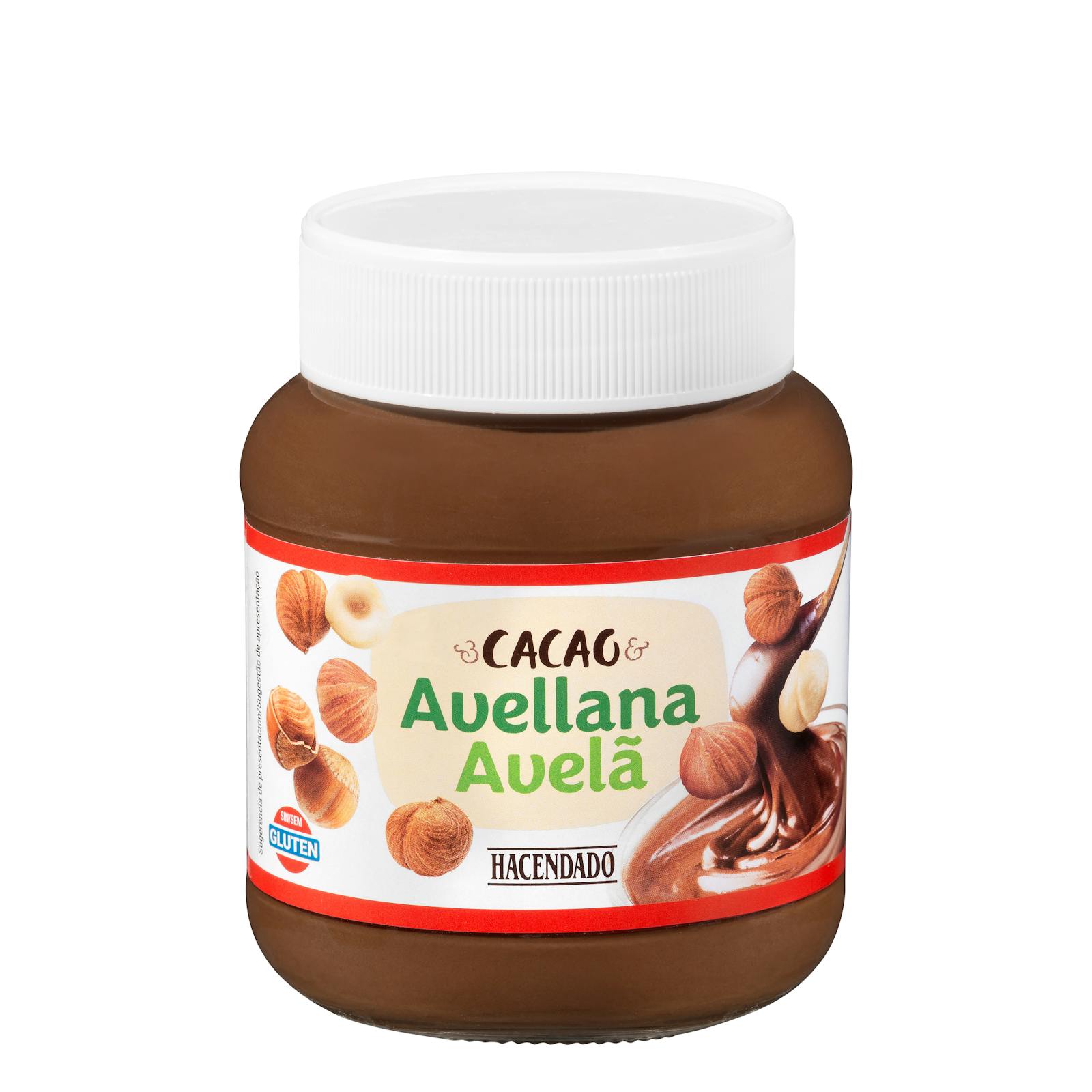 Crème de noisettes et cacao Hacendado