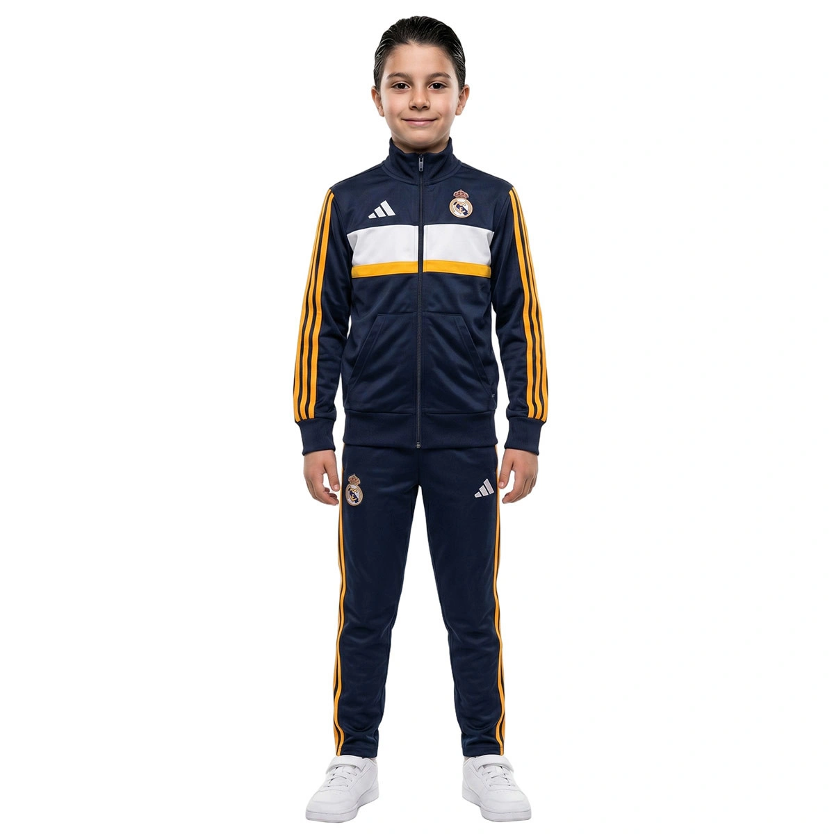 Fato de treino adidas Real Madrid Fanswear 2026-2027 Criança