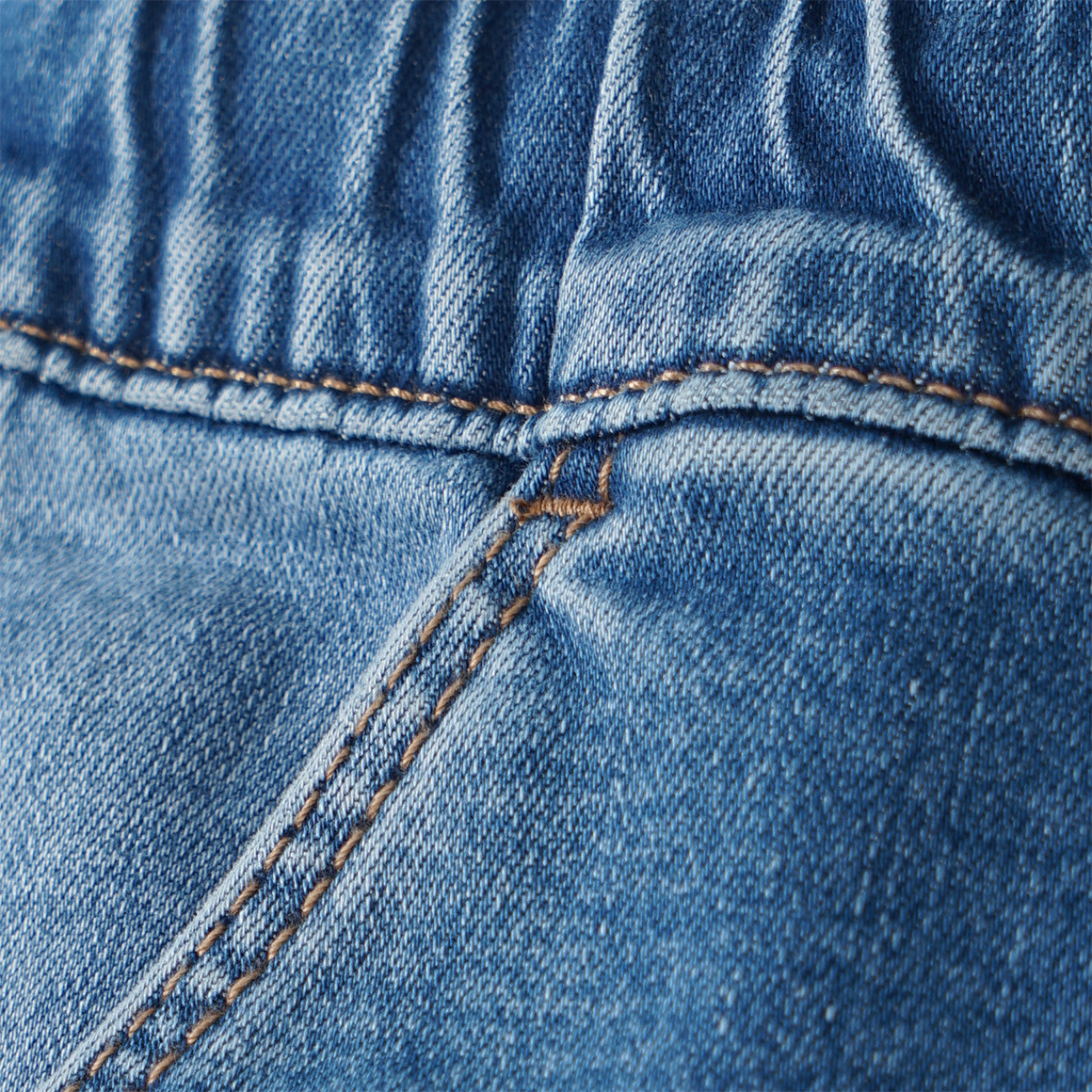 Topolino Jungen Pull-on-Jeans mit Tunnelzug blau
