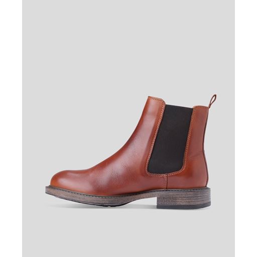 Shoedesign Copenhagen Camryn Chelseastøvler, Brandy, 40