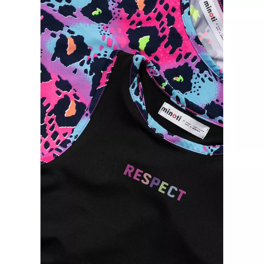 MINOTI 2er-Pack Sport-Top Schwarz