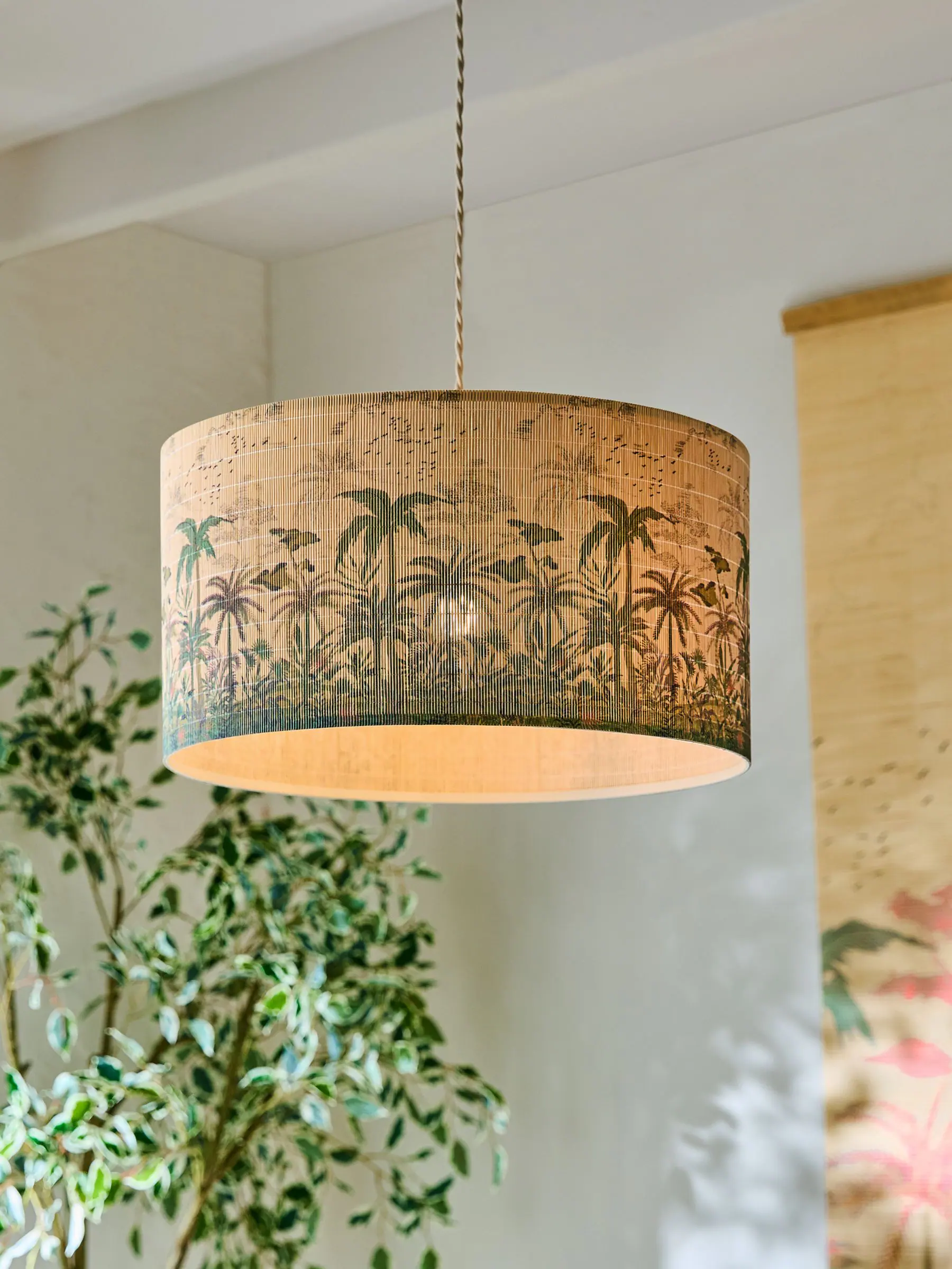 Bamboo Print Easy Fit Shade