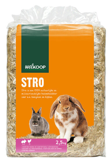 Welkoop Stro - Bodembedekker - 2.5 Kilogram