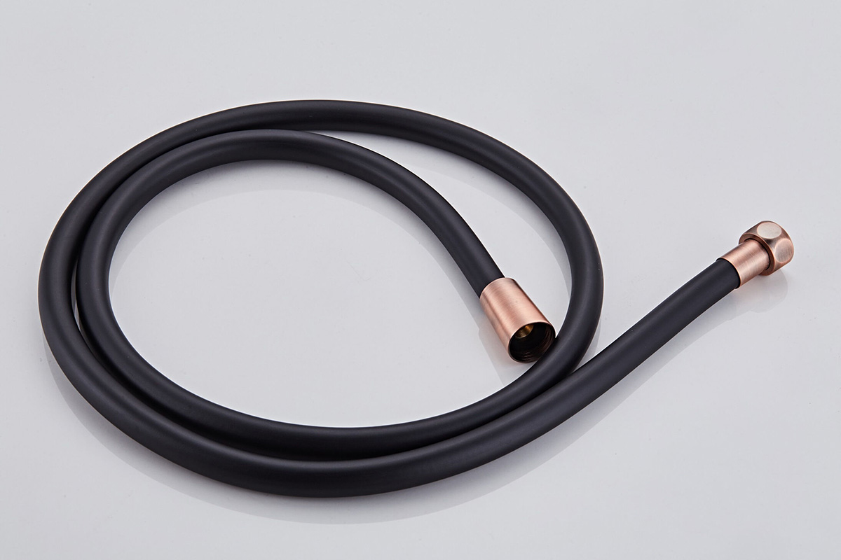 Saniclear Cube Pro inbouw regendouche met inbouw douchekop 30x30cm, glijstang en staafhanddouche geborsteld koper