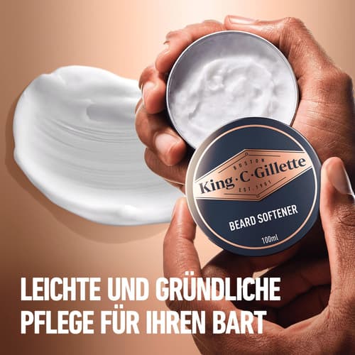 King C. Gillette Bartbalsam für Männer