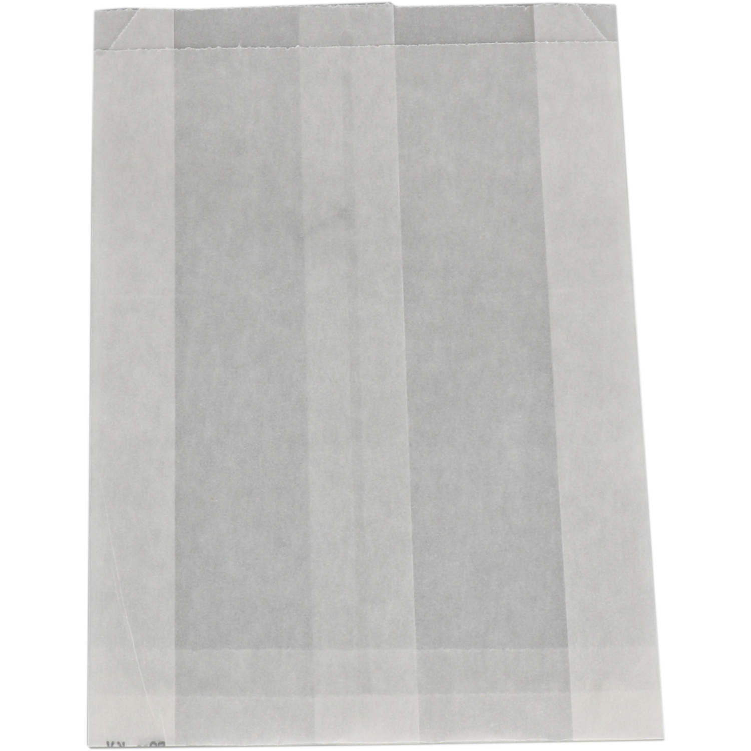 Zak, Snackzak, Papier, 0,5 pond, 16/ 5x23cm, wit