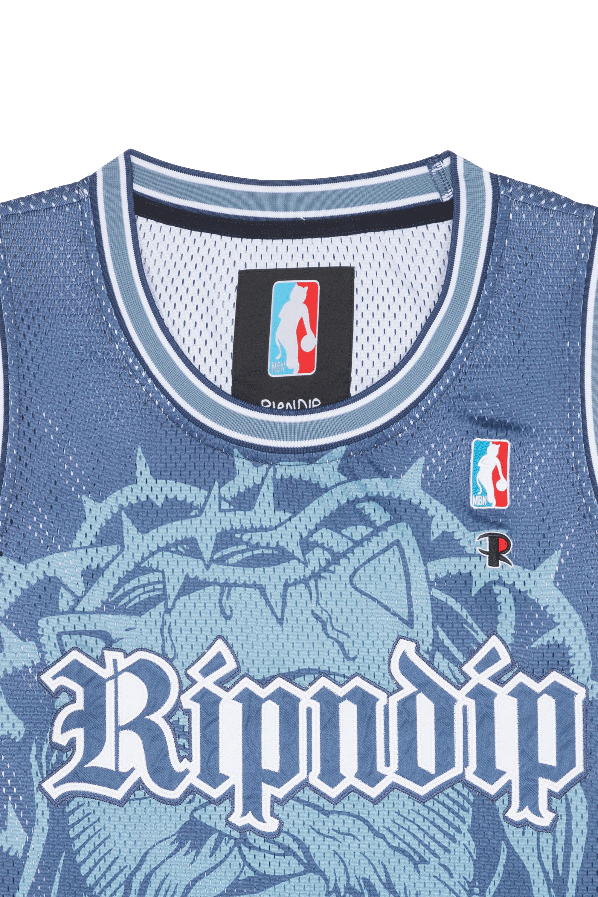 RIPNDIP Jersey Lord Savior Nerm Basketball Jersey Bleu