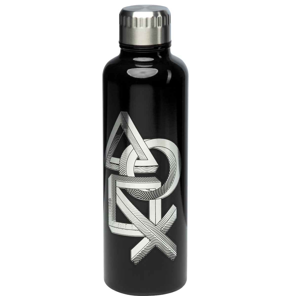 Play PlayStation Metal Water Bottle 480 ml flaske (sort)
