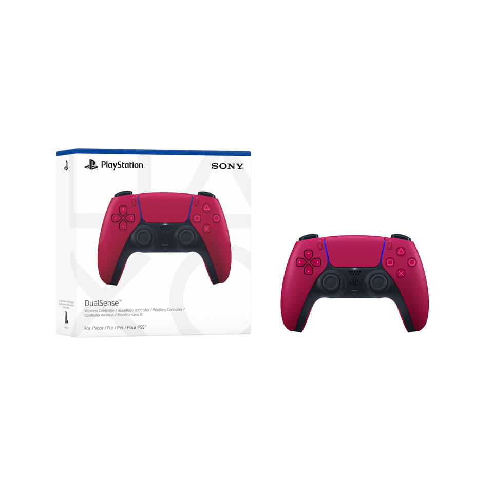 PS5 DualSense draadloze controller Cosmic Red V3