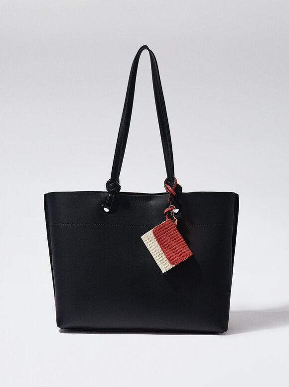 Comprador do dia a dia com Colgante - Preto