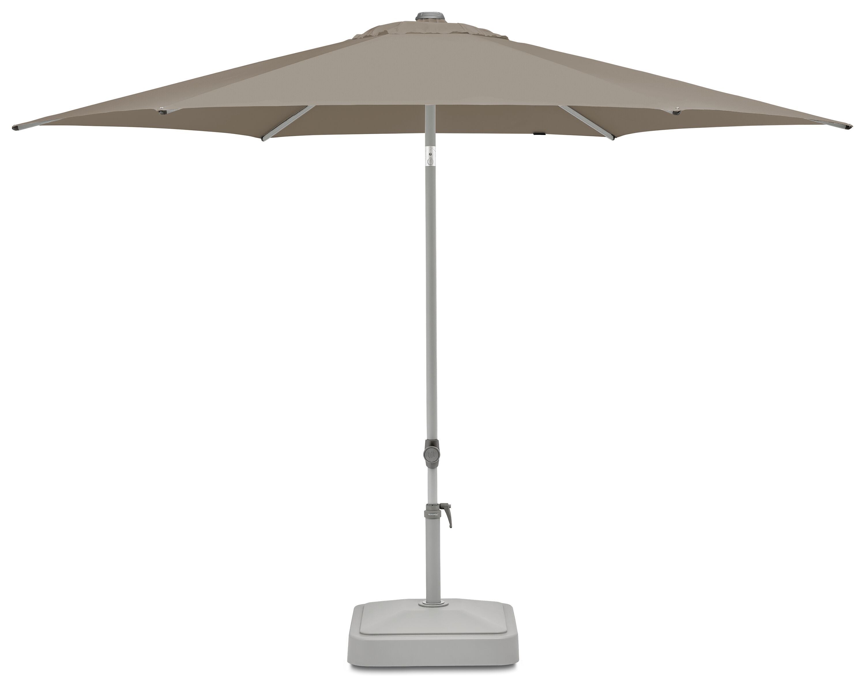 Suncomfort by Glatz POP UP Sonnenschirm - Taupe / Hellgrau / Eisblau