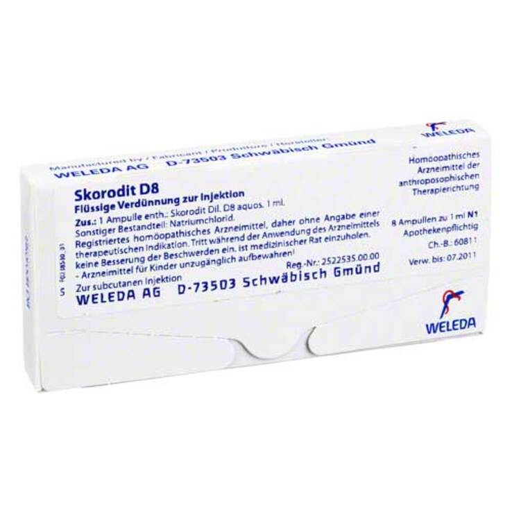 Skorodit D 8 Ampullen, 8X1 ml