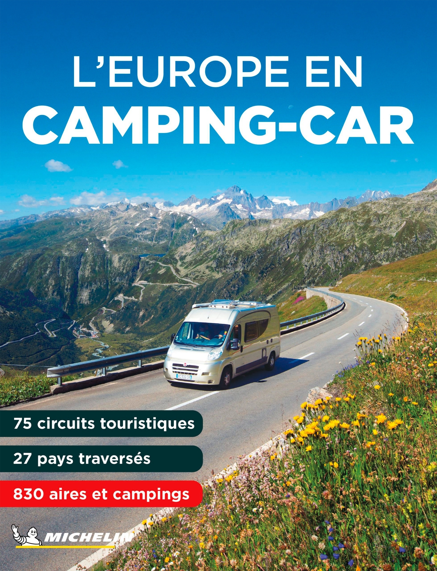 Michelin Campingführer Europa 2024 L Europe en Camping-Car auf Französisch