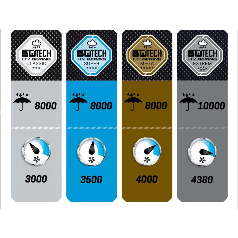 Bering - Blouson Otago Noir / Gris