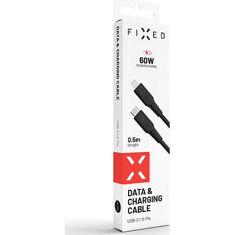 Fixed FIXDLS-CL05-BK USB-C til lightning kabel - sort