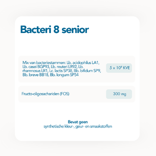 Bonusan Bacteri 8 Senior Capsules 28ST
