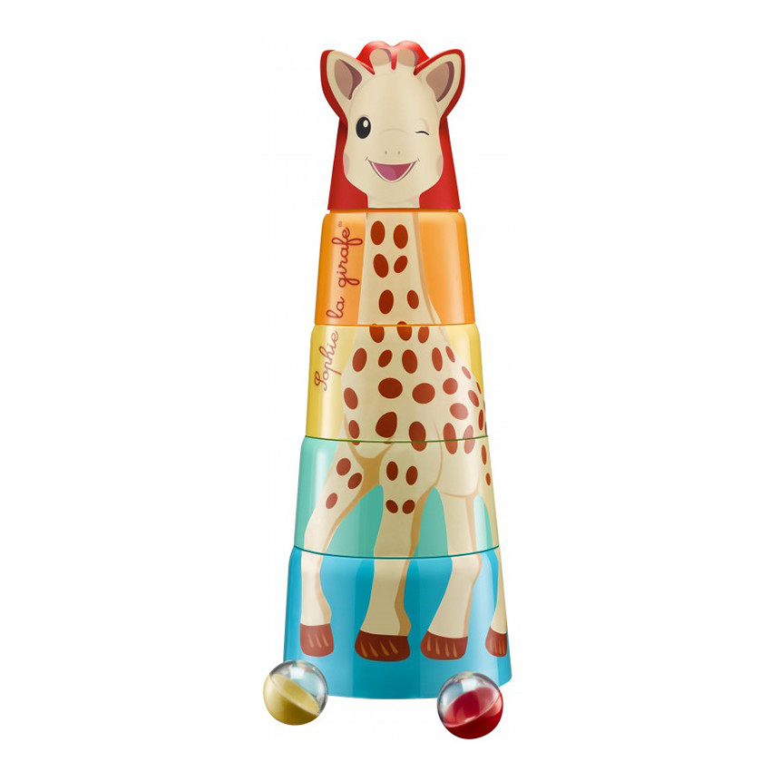 Tour géante à empiler - Sophie la Girafe